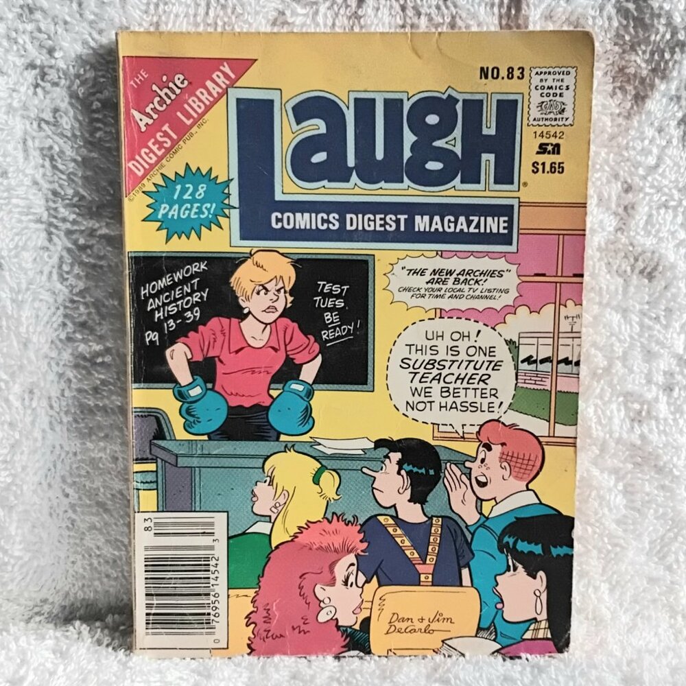 5/$20 1989 Laugh Comics Digest Magazine No. 83!!